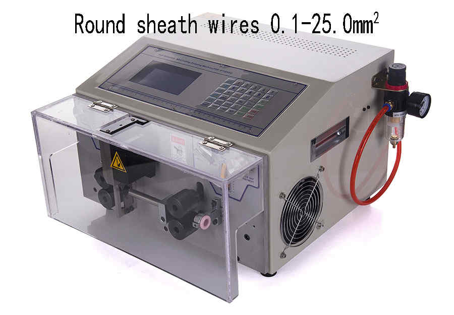 Sådan betjenes WPM-09HT2 Kabelafisolerings- og skæremaskine