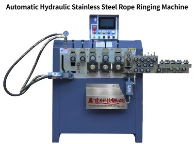 Automatisk Hydraulisk Rustfri Stål Ringemaskine DQ2-8