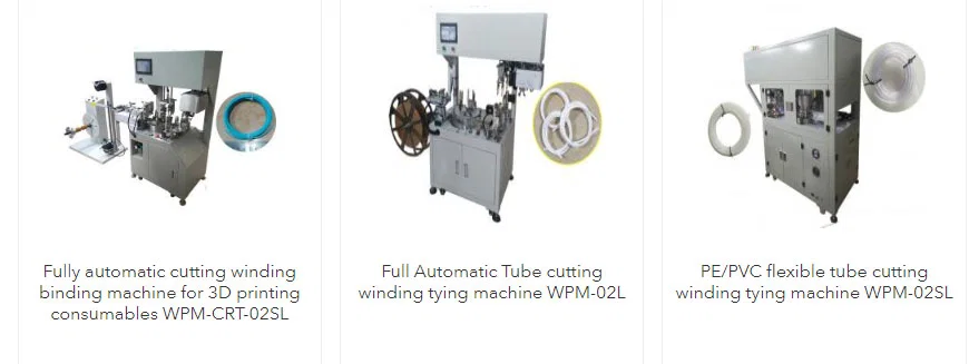 Automatiske kabelopviklings- og bindemaskiner. Hurtige, præcise, arbejdsbesparende. Øg produktionseffektiviteten.