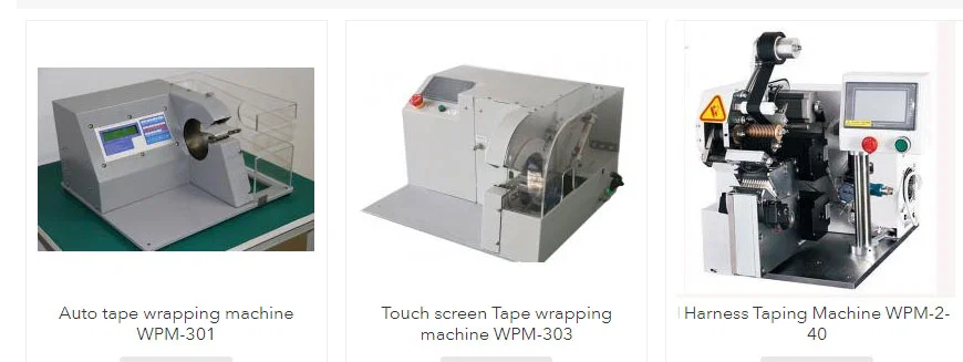 Professionel Fabrikant af Wire Harness Tape Indpakningsmaskine