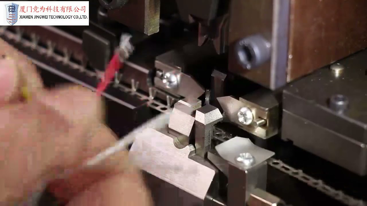 Automatisk kabelafisolerings- og krympemaskine | Effektiv trådbehandling