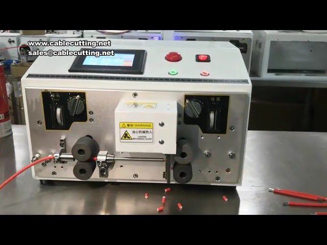 Effektiv 220V/110V Automatisk Trådafisoleringsmaskine - Justerbar for 0-50 mm² Kabel og Rør