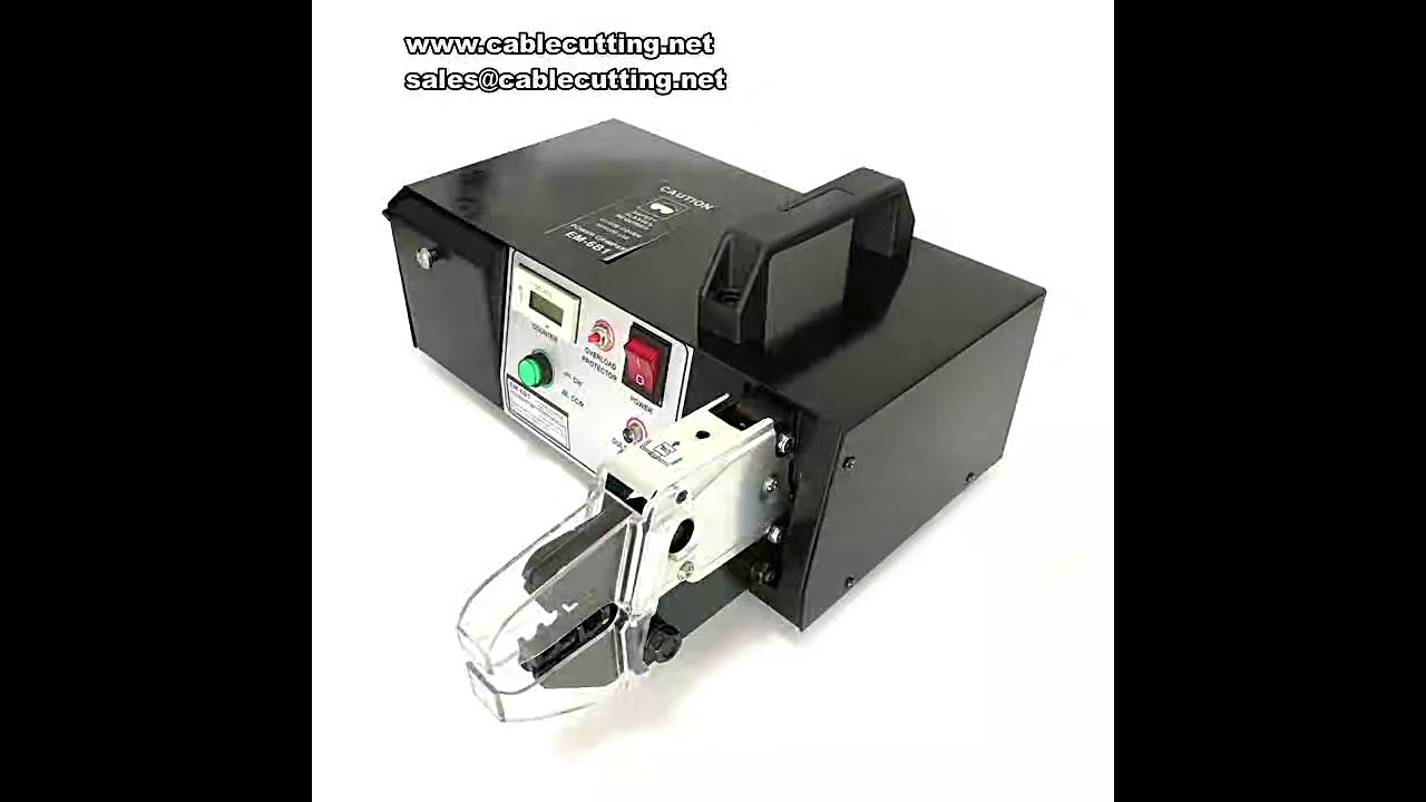 EM-6B2 / EM-6B1 Automatisk Elektrisk Terminalcrimper med Udskiftelige Matricer 0,25-10mm²