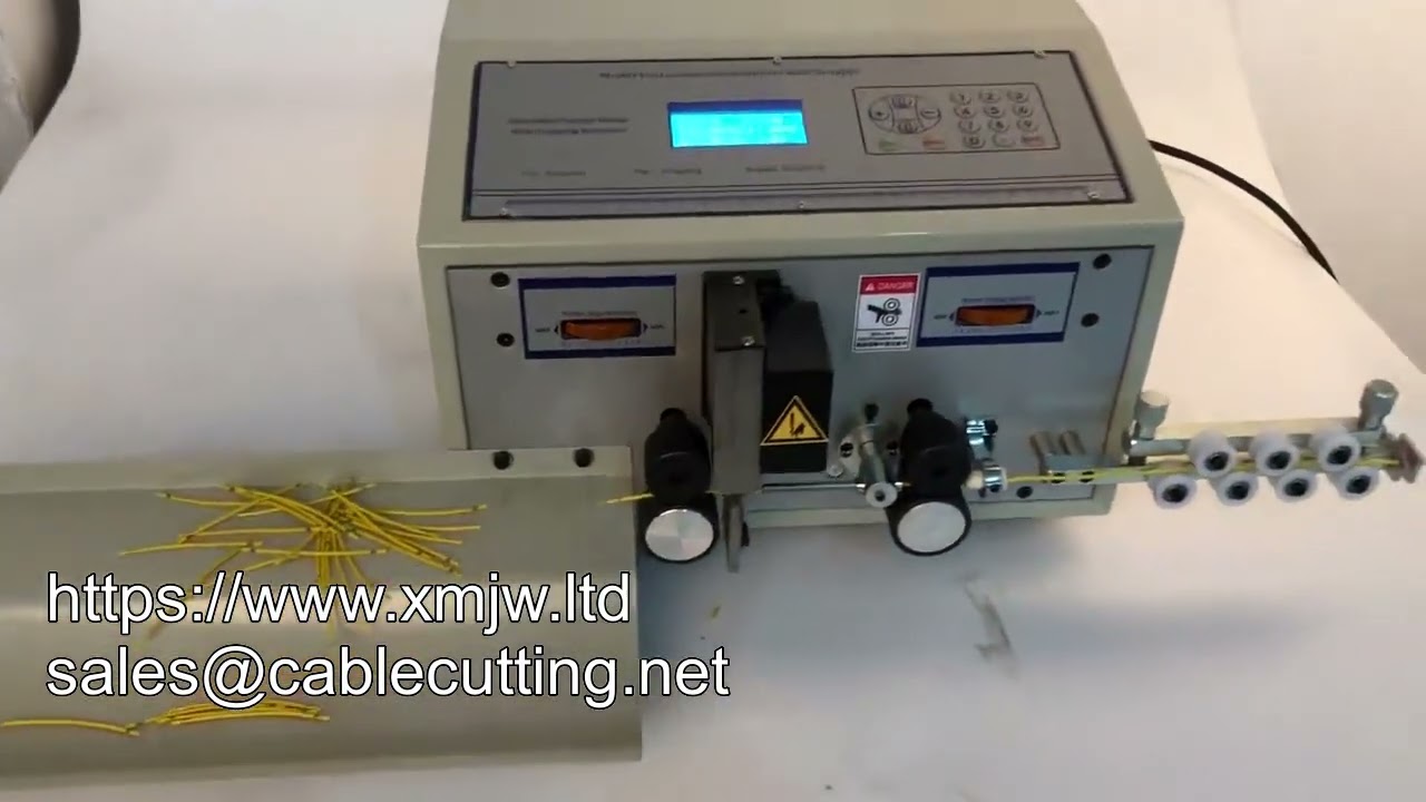 Automatisk kabel- og trådafisoleringsmaskine til skæring og afisolering af ledninger