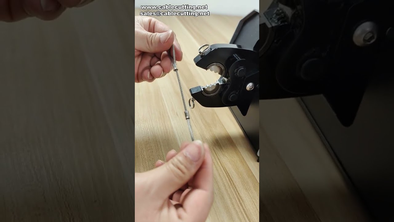 120L Pneumatisk Wire Crimper: Effektiv Krympning til Fiskerliner & Kabler