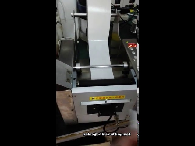 120mm elektrisk tapetdispenser til hvid papirstape – 120mm båndbredde