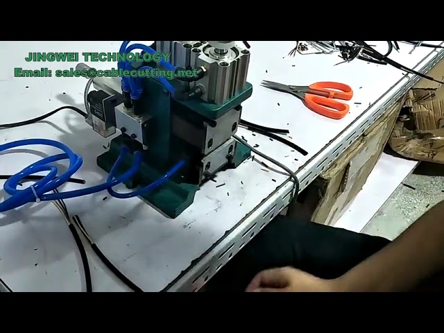 Mini pneumatisk afisoleringsmaskine 3F – Effektiv afisolering af elkabler og ledninger