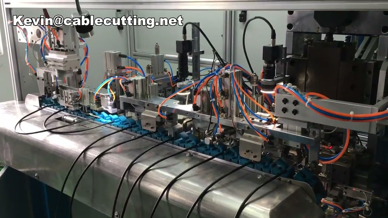 2,5 A og 16 A Argentina stikindsats krympemaskiner | Automatisk ledningsterminering