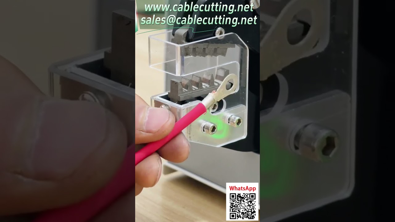 169 【65EC Elektrisk Crimpemaskine】 0,25-16 mm² - Skift matricer og crimp flere terminaltyper #Værktøj