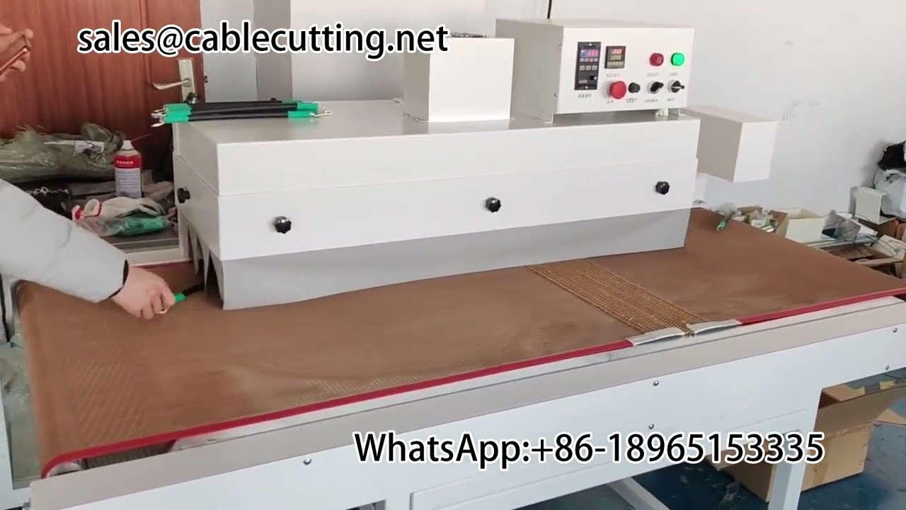 Ny energibåndsbehandlingsmaskine #heat shrink machine