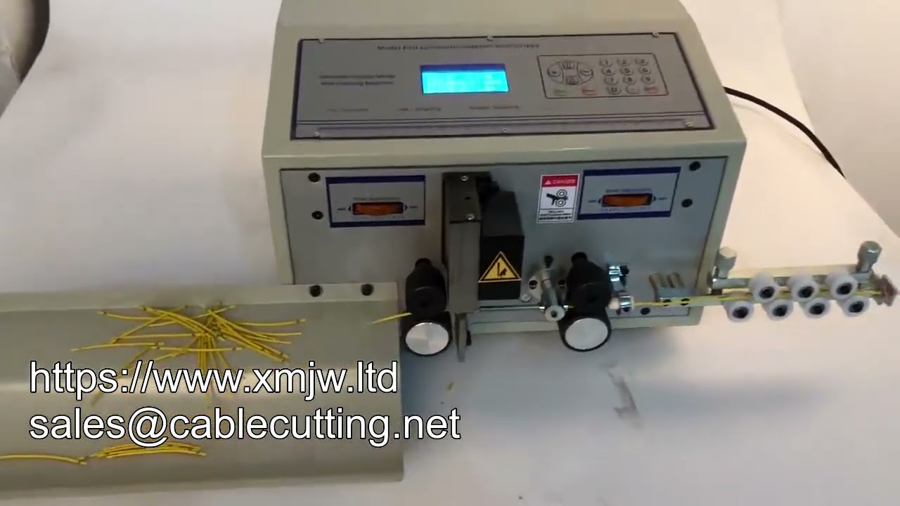Højtydende computer wire stripper maskine 45 kvadrat automatisk kabel afisoleringsmaskine