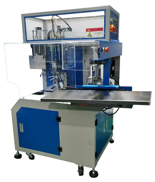 Figure-8 Enkelt Bånd Kabel Maskine WPM-ER-81M - Kabeloprulning og binding